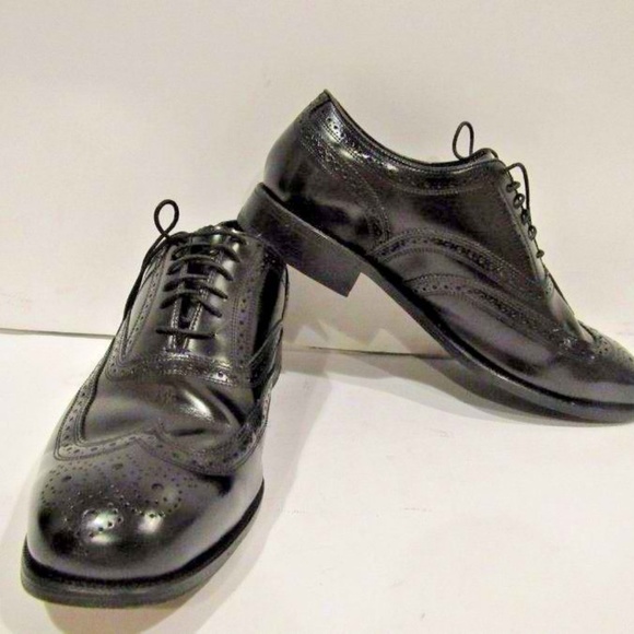 Florsheim Sz 9.5 Black Oxfords Dress Men C3A B29 main image 2
